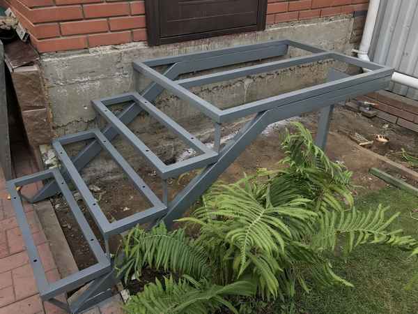 Как сделать Крыльцо из металла своими руками: Пошаговая инструкция для дома и дачи +Видео