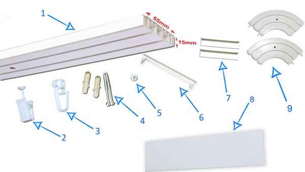 Потолочный карниз для штор в доме: Как повесить своими руками: ТехнологияКрепление и инструменты +Фото и Видео