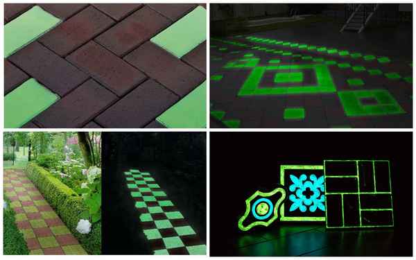 Светящаяся тротуарной плитки своими руками: Инструкция +Видео