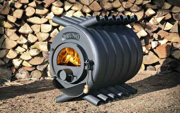 Металлические отопительные печи для загородного дома и дачи