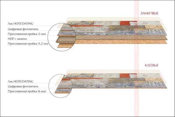 Советы и рекомендации по выбору качественного пробкового ламината +Фото