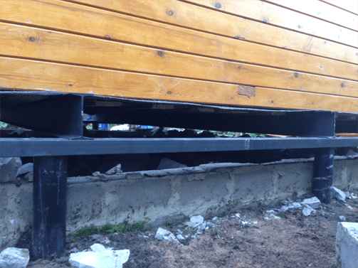 Ремонт фундамента винтовыми сваями: замена, перенос, реконструкция, демонтаж старого основания вашего дома, а также отзывы