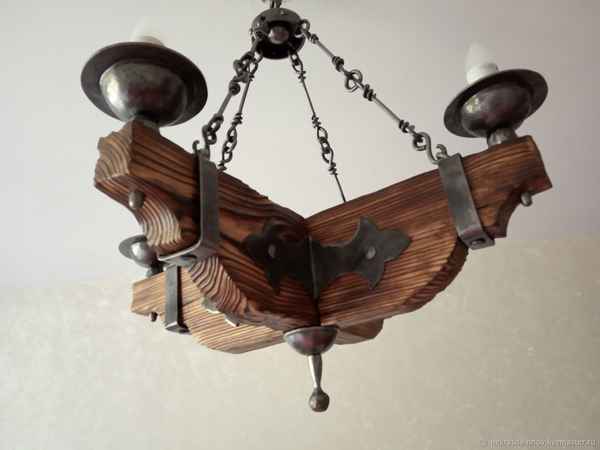 Люстры из дерева под старину своими руками: Виды люстр и оригинальные идеи +Видео