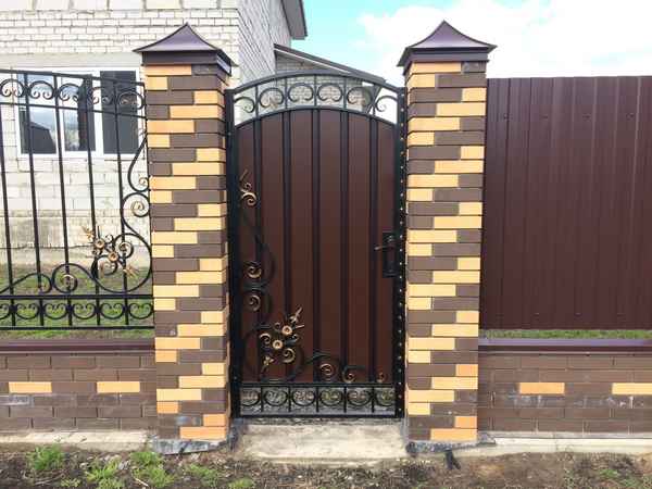 Как изготовить калитку металлическую своими руками с кованными элементами для забора? Советы и рекомендации по изготовлению +Видео