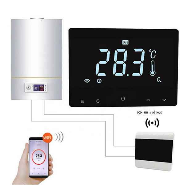 Комнатный термостат для газового котла Baxi: как его установить, беспроводные модели и актуальные цены