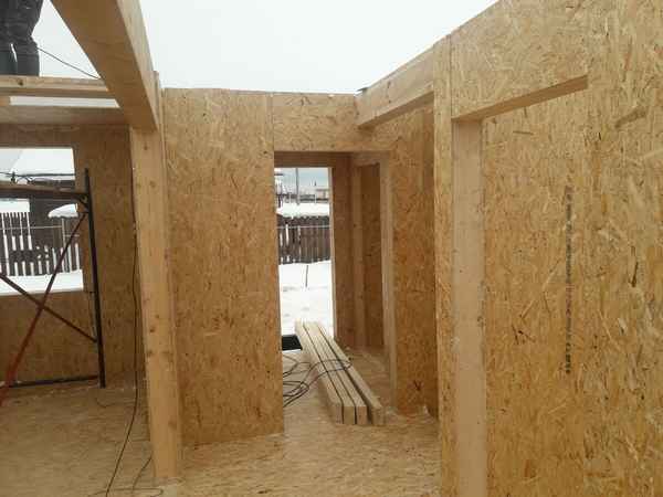 Как построить дом из плит осб своими руками: плюсы и минусыОбзор +Видео