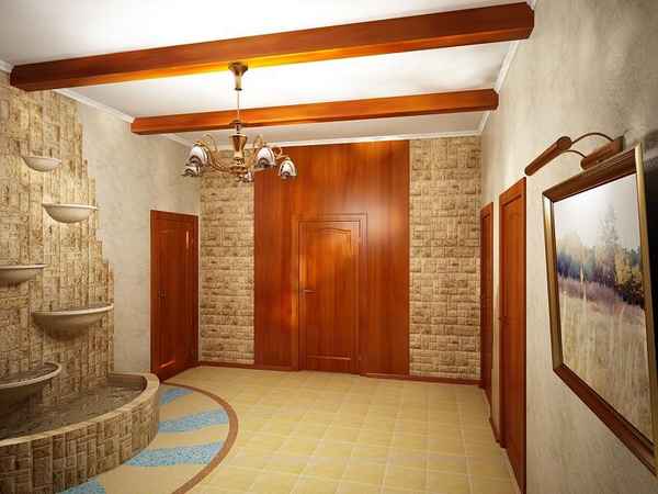 Варианты отделки коридора в квартире или в частном домеСоветы по выбору способов отделки: материалы для стен и полов +Фото и Видео