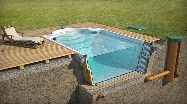 Мини бассейн для дачи: какой выбрать, установка, рекомендации +Фото и Видео