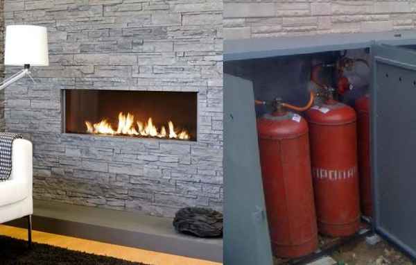 Виды газовых каминов на баллонном газе, их хаpaктеристики и особенности конструкции: +Фото и Видео