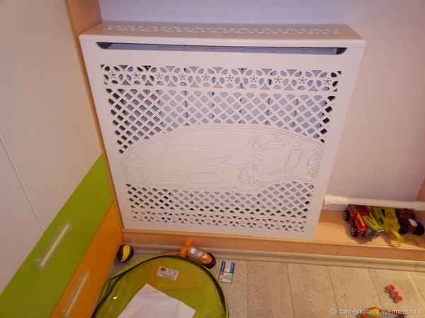 Самодельный экран на батарею своими руками