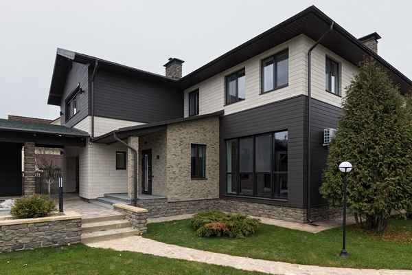 Советы по выбору лучшего материала для облицовки фасада одноэтажного дома: Советы +Видео