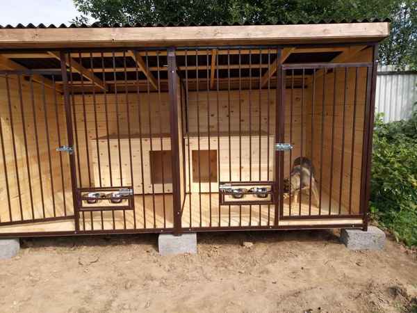Строительству вольера для собаки: Что нужно знать прежде чем приступать +Фото и Видео