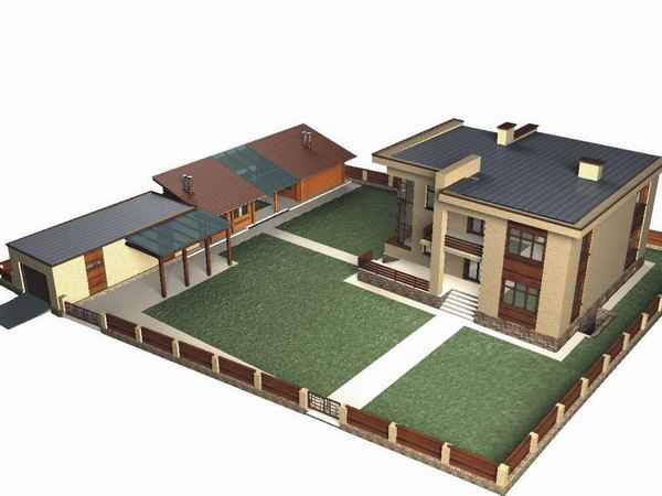 Как расположить гараж на участке? Типы строений и дизайн +Фото и Видео