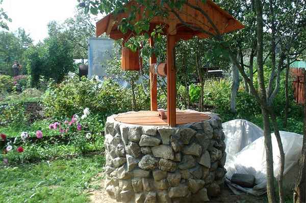 Отделка колодцев -Виды и Варианты: деревом, натуральным камнем, кирпичом и керамической плиткой +Фото и Видео