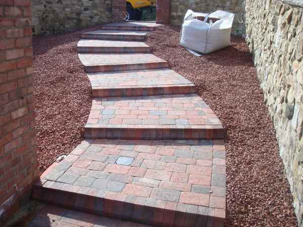 Тротуарная плитка для облицовки ступеней на придомовой территории: Пошаговая инструкция +Фото и Видео
