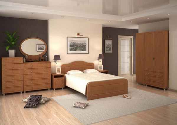 Как выглядит мебель цвета светлого ореха? Удачные комбинации оттенков в интерьереКорпусная мебель цвета светлого ореха для спальни, детской, гостиной и кухни +Видео