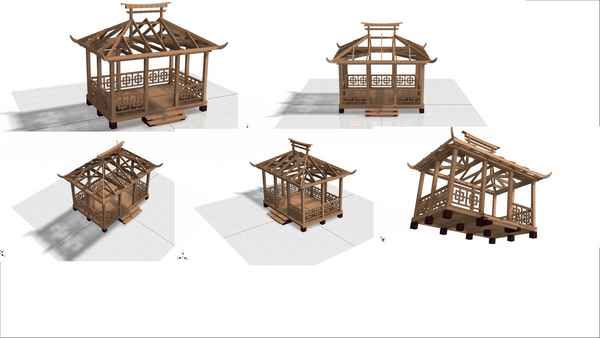 Создание беседки в китайском стиле своими руками: Устройство фундамента, каркаса +Фото и Видео