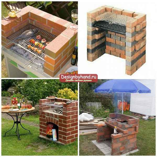 Самодельный мангал из кирпича своими руками на даче: Простой способ +Фото и Видео пошаговая инструкция