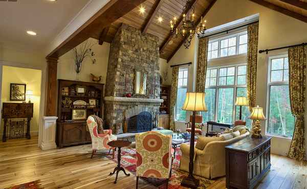 Идеи английского стиля в интерьере дома: внутреннее убранство загородного дома в картинках +Фото