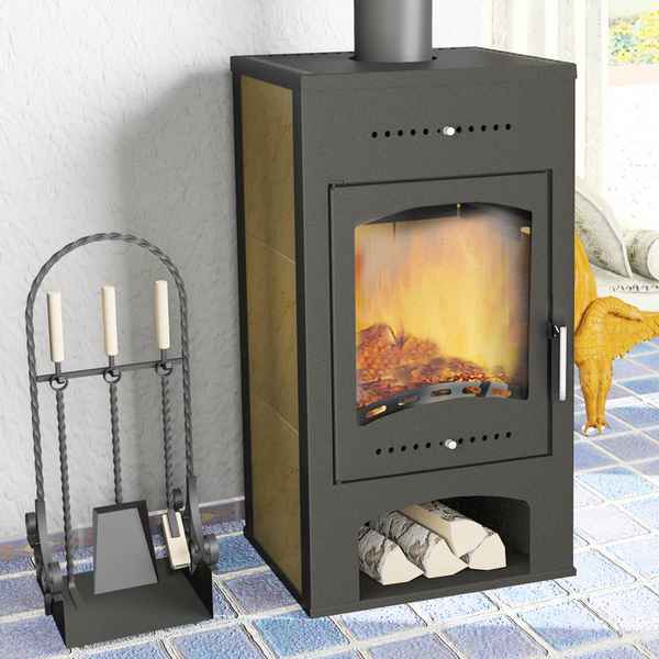 Печи-камины для дома и дачи с водяным контуромы длительного горения