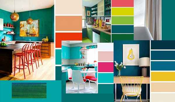 Цвет морской волны в интерьере. Психология цвета. Сочетания с другими оттенками