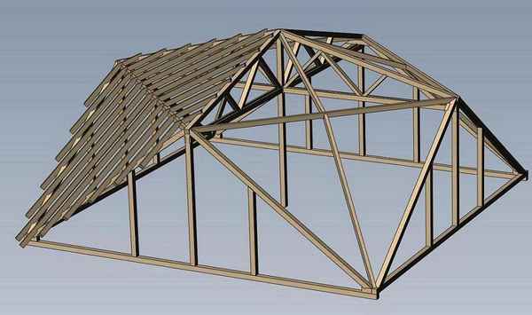Восьмигранная крыша Судейкина: Особенности конструкцииПроект сборки кровельной системы +Фото и Видео