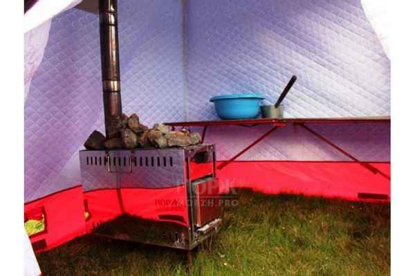 Какую печку выбрать для походной бани? Рейтинг производителей шатров для мобильной бани +Фото и Видео