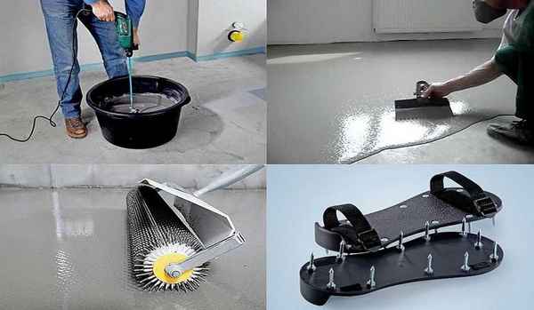 Заливаем полы: Необходимые инструменты для выравнивания и поэтапная инструкция +Видео и Фото