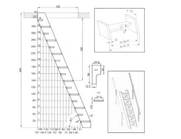 Самостоятельный монтаж лестницы утиный шаг: Инструкция +Видео