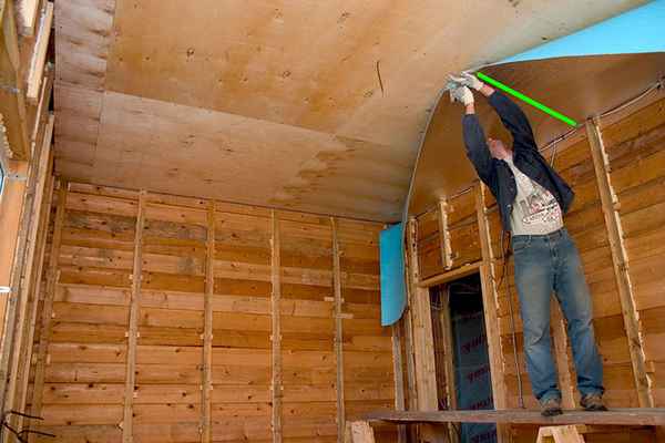 Утепление бревенчатого дома изнутри: Нюансы утепления потолка, стен, пола +Видео