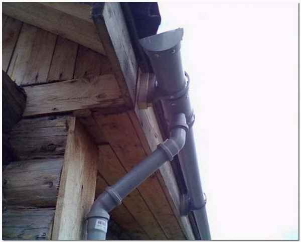 Изготовление водостока из канализационных труб своими руками + фото