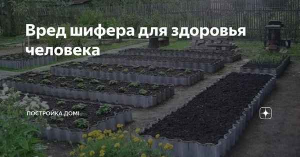 Какой вред от шифера для здоровья человека: Обзор +Видео