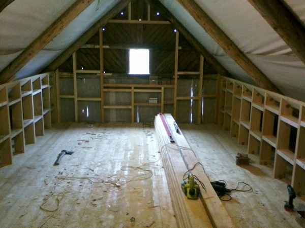 Чердачное помещение в частном доме: его обустройство пошагово от и до и обработка +Фото и Видео