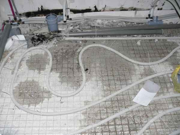 Как сделать теплый пол в ванной комнате своими руками