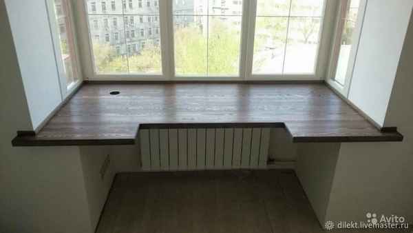 Подоконник-столешница в комнате – польза, как сделать