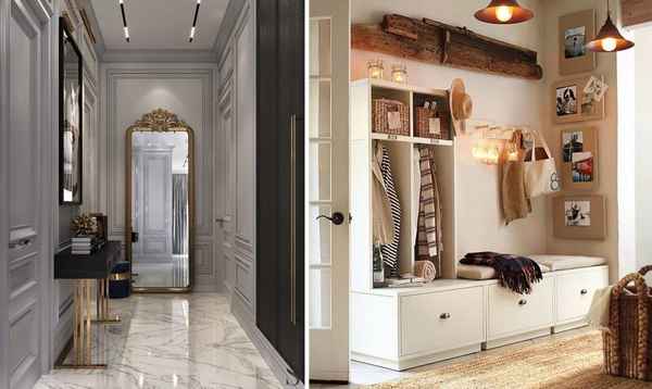 Красивая прихожей в доме: дизайн и идеи +Фото советы интерьера, если узкая +Видео