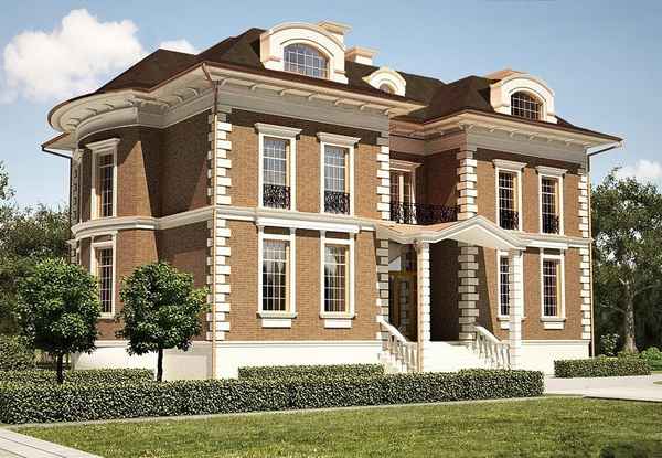 Возможные стили фасада загородных домов лучше? Архитектурные здания и декор +Фото