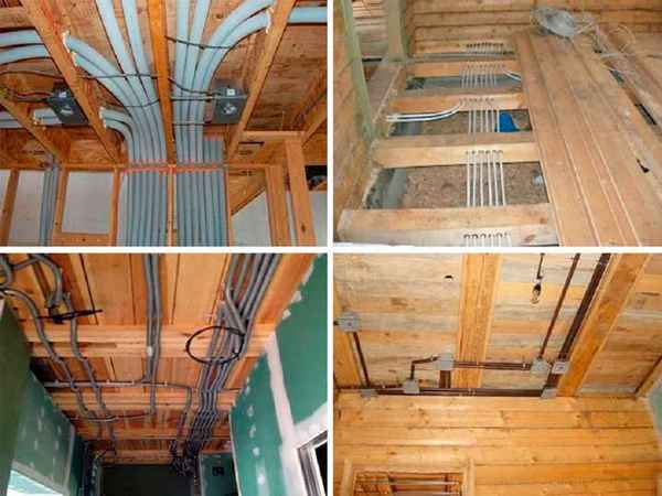 Можно ли делать скрытую проводку и как вести в каркасном доме своими руками: Пошаговая инструкция +Видео