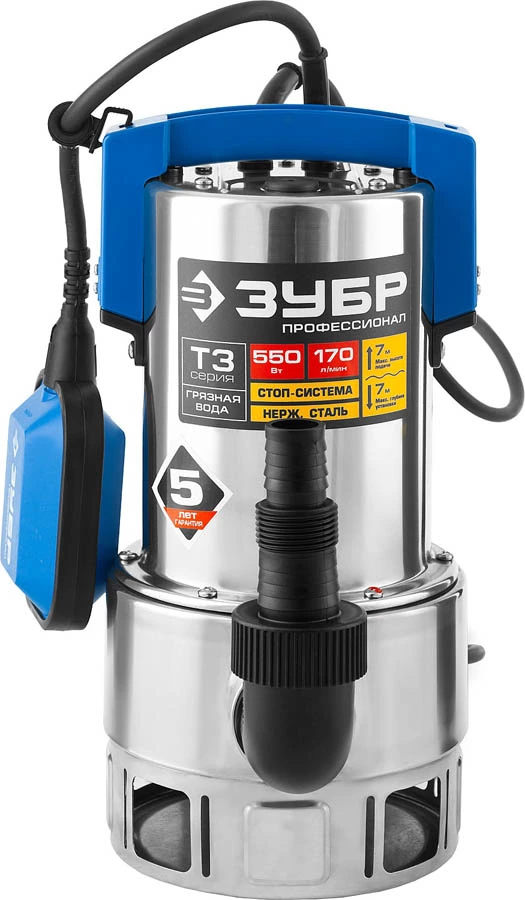 Выбираем погружной дренажный насос для грязной воды