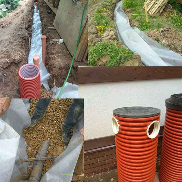 Делаем дренаж на участке своими руками с высоким уровнем грунтовых вод +Видео