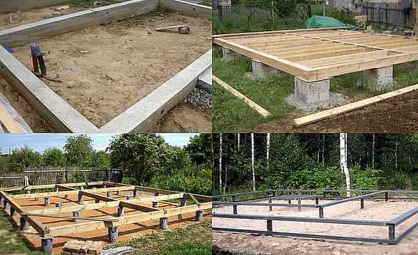 Выбор фундамента под каркасный дом своими руками: какой лучше? Пошаговая инструкция +Видео