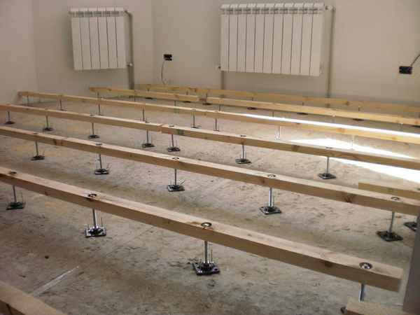 Как сделать регулируемый пол из фанеры на лагах в доме или квартире своими руками? Пошаговая инструкция +Видео