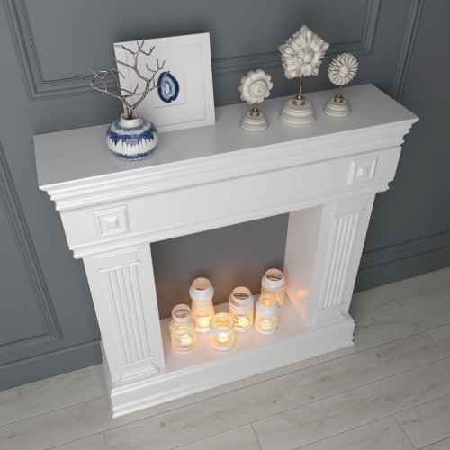 Декоративный фальш-камин своими руками, имитация камина в интерьере