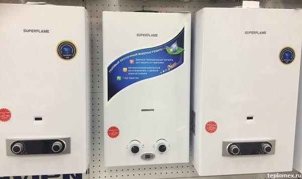 Газовые колонки Superflame: отзывы, модельный ряд, устройство