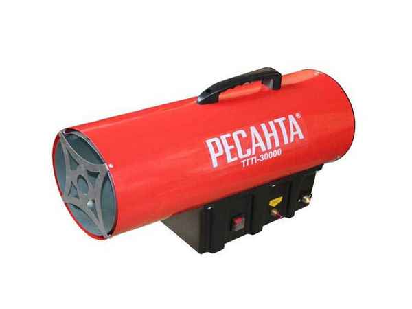 Тепловые газовые пушки для обогрева помещений, гаража: виды, устройство