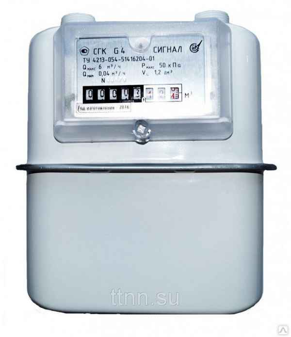 Выбираем газовый счетчик СГК-4 Владимир: левый, правый и его аналоги