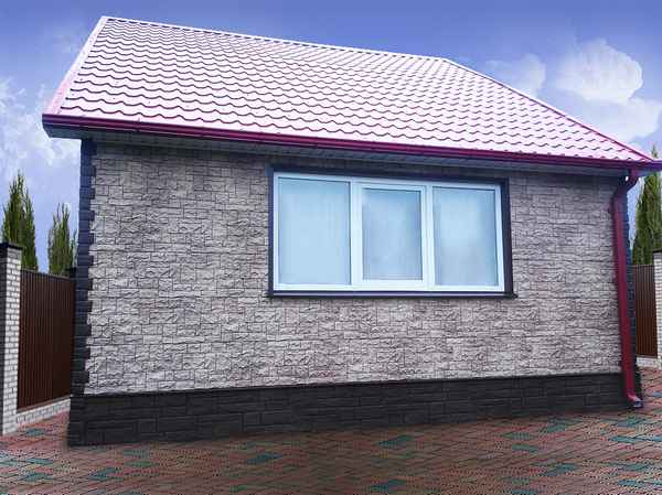 Сайдинг под камень: фото домов обшитых фасадными панелями + виды и нюансы монтажа