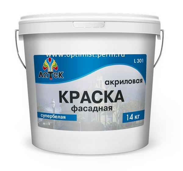 Краска фасадная латексная для наружных работ: описание, плюсы и минусы, технические хаpaктеристики и технология окраски